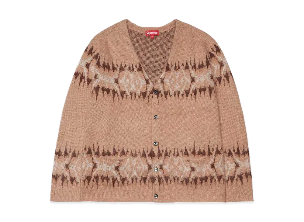 Supreme Abstract Stripe Cardigan 