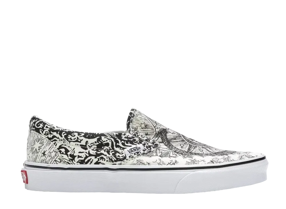Vans Slip-On Ouroboros "Black/True White"