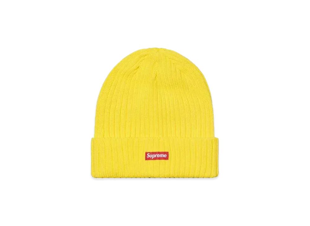 Supreme SS21 Overdyed Beanie "Yellow"(21SS)