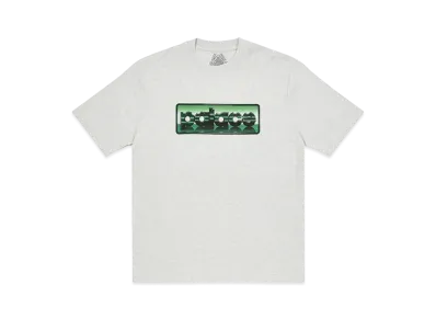 PALACE Brush T-Shirt "Grey Marl"
