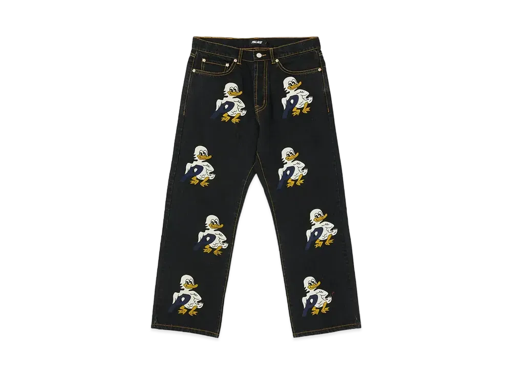 PALACE Ducks Baggies Jean "Black"