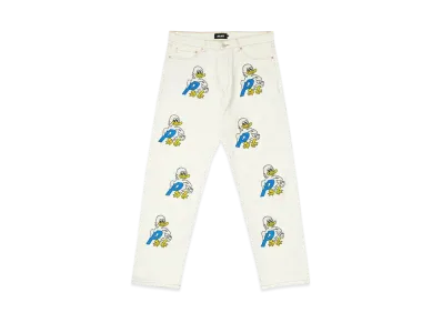 PALACE Ducks Baggies Jean "White"