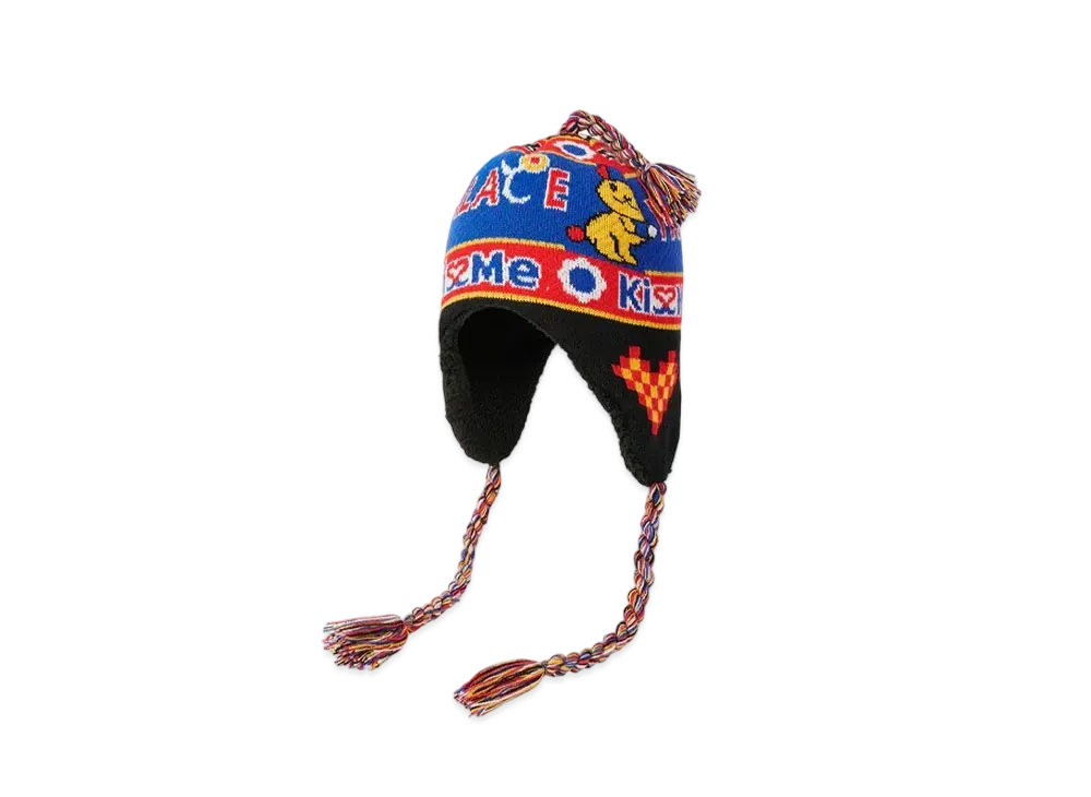 PALACE Cute Ear Flapper Beanie "Black"