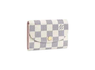 Louis Vuitton Rosalie Coin Purse Damier Azur "Rose Ballerine"
