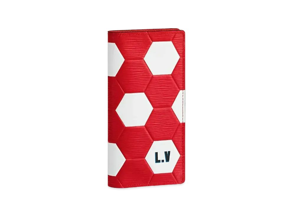 Louis Vuitton Brazza Wallet 2018 FIFA World Cup "Rouge"