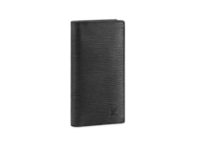 Louis Vuitton Brazza Wallet Epi "Noir"