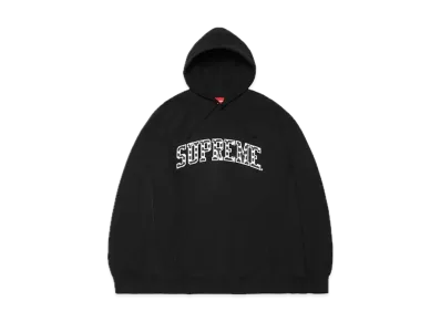 Supreme Hearts Arc Hooded Sweatshirt "Black" (21SS)