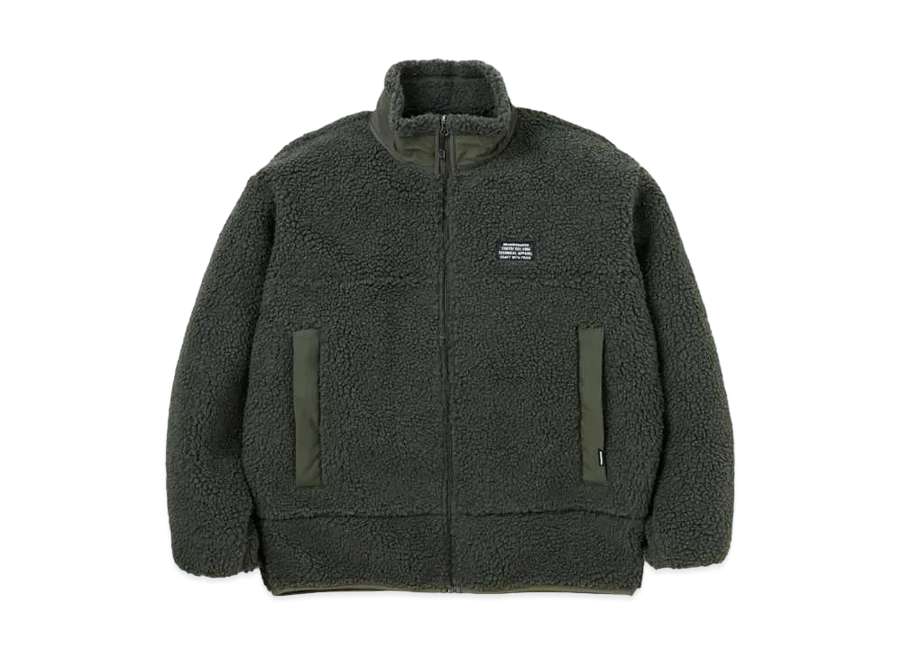 NEIGHBORHOOD Fleece JK . PE "Olive Drab"