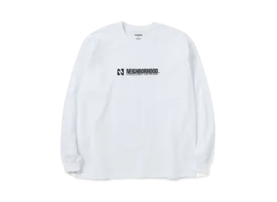NEIGHBORHOOD NH Tee-12 LS . CO "White"