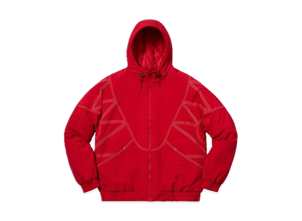 Supreme Zig Zag Stitch Puffy Jacket 