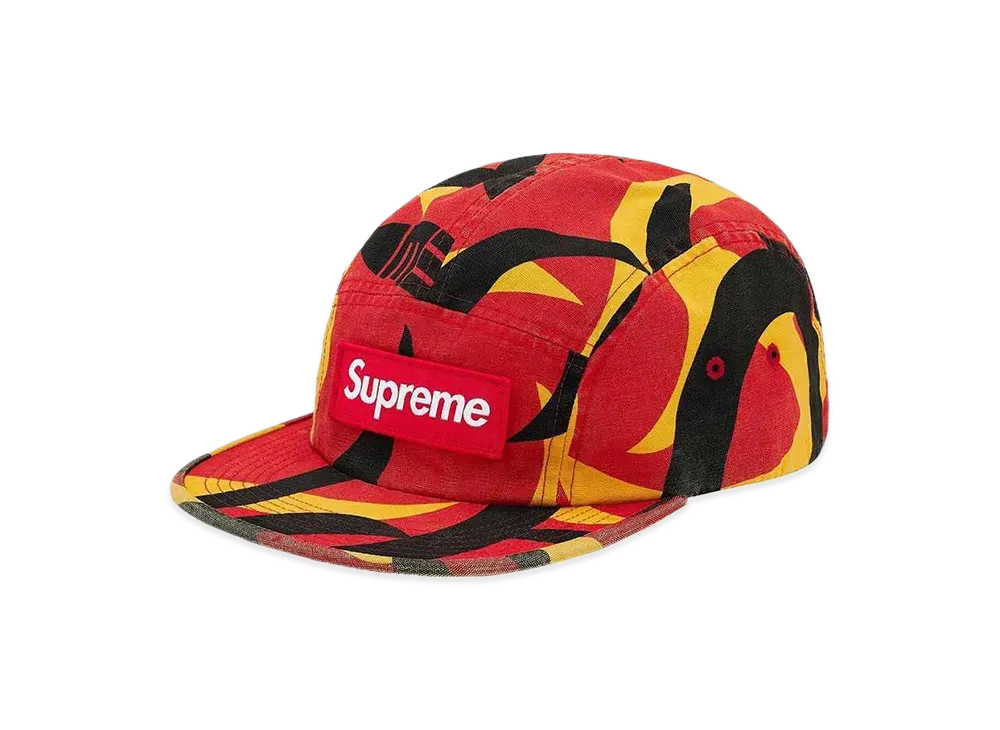 Supreme Military Camp Cap "Red Tribal Camo" (19FW)