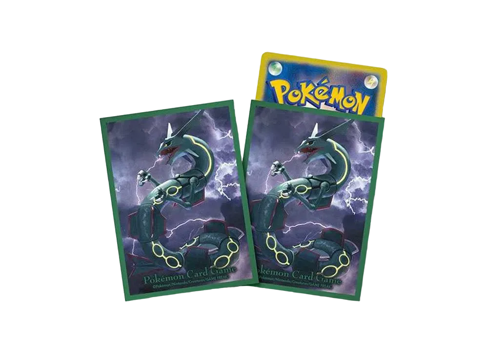 Pokemon Card Game Card Sleeves Come Flying Rayquaza