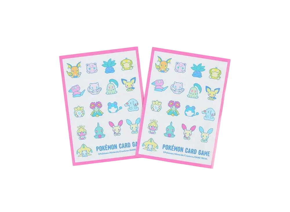 Pokemon Card Game Card Sleeves Psycho Soda Refresh Overall Pattern