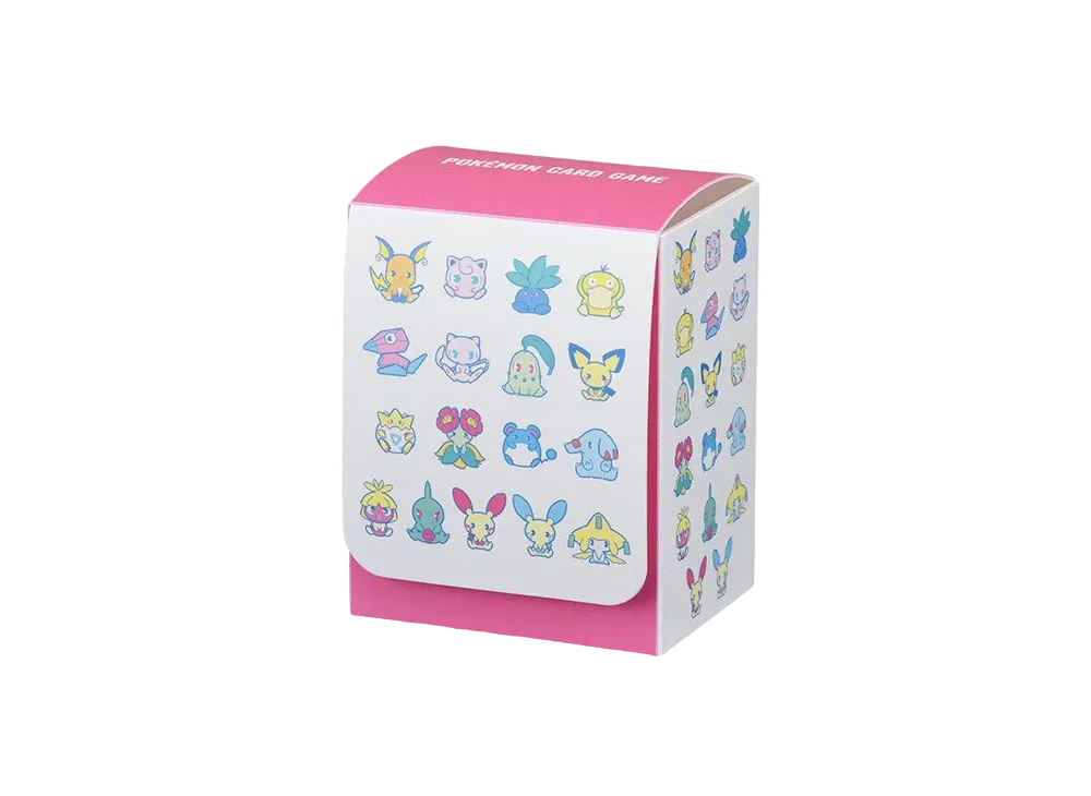 Pokemon Card Game Deck Case Psycho Soda Refresh Overall Pattern