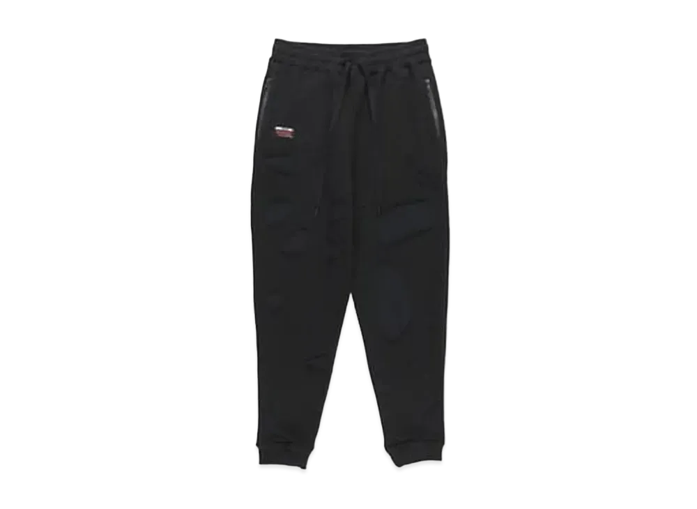 WIND AND SEA x WILDSIDE YOHJI YAMAMOTO Damage Cutting Sweat Pants "Black"