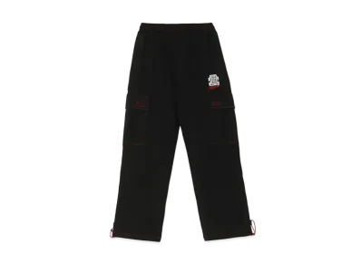 BlackEyePatch WILDSIDE YOHJI YAMAMOTO "NOIR EYE PATCH" Sweat Cargo Pants "Black"