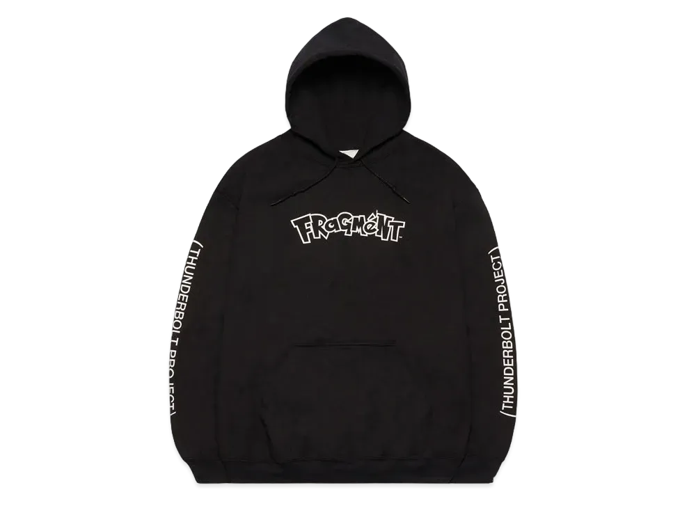 FRAGMENT x POKEMON THUNDERBOLT PROJECT PRINT HOODIE "Black"