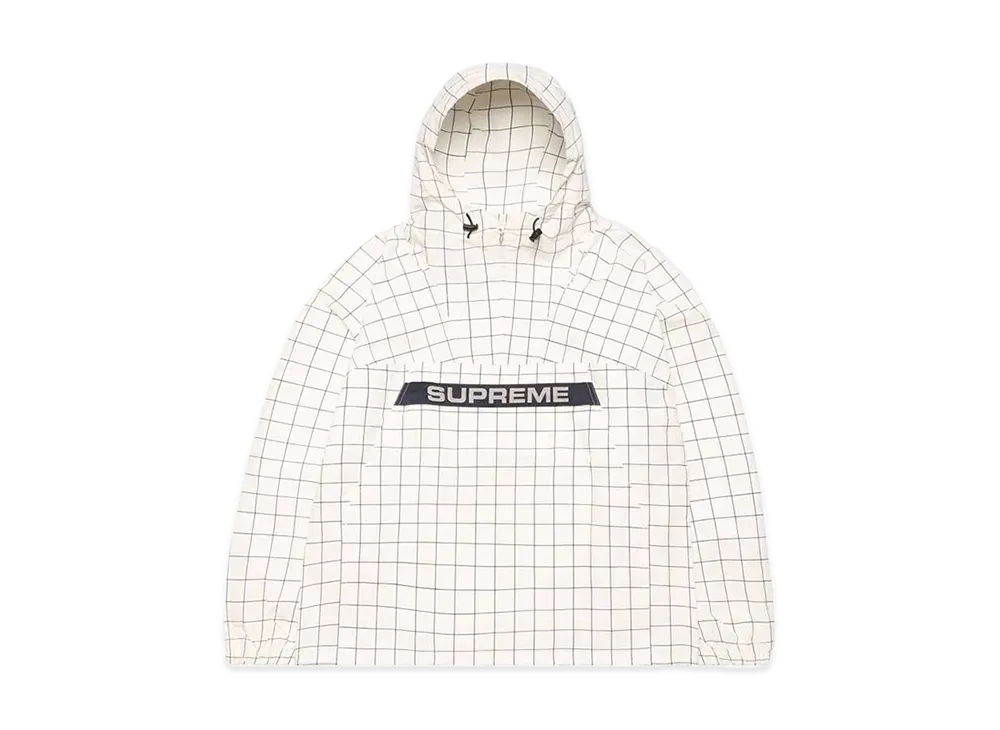 Supreme Heavy Nylon Anorak "White"