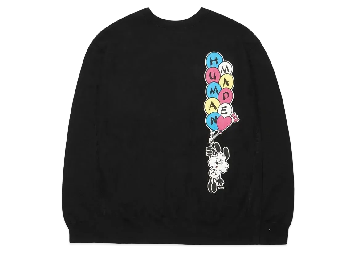 HUMAN MADE VICK SWEATSHIRT "Black"
