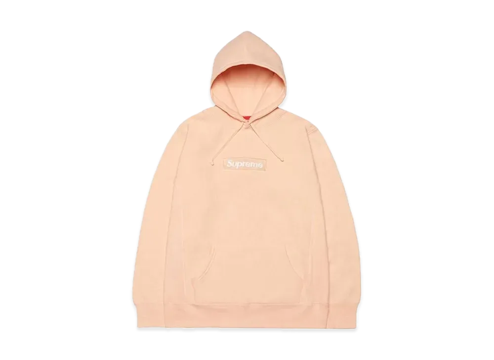 トップス Supreme box logo hooded sweatshirt peach Supreme Box Logo Hooded Sweatshirt 
