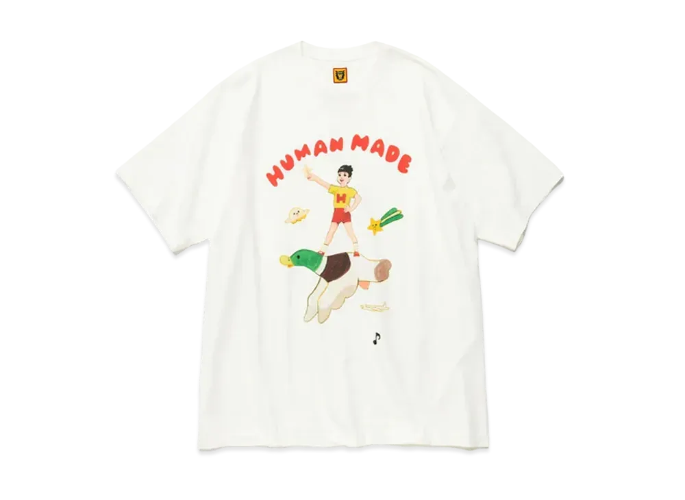 HUMAN MADE KEIKO SOOTOME T-SHIRT #2 "White"