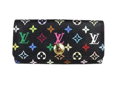 Louis Vuitton Multicles4 Key Case "Noir/Violet"
