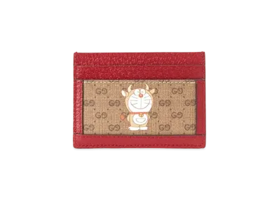 GUCCI x Doraemon GG Supreme Card Case