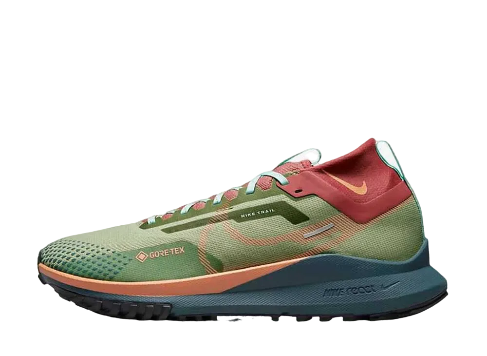 Nike React Pegasus Trail 4 Gore-Tex "Alligator/Mint Foam/Canyon Last/Orange Trance"