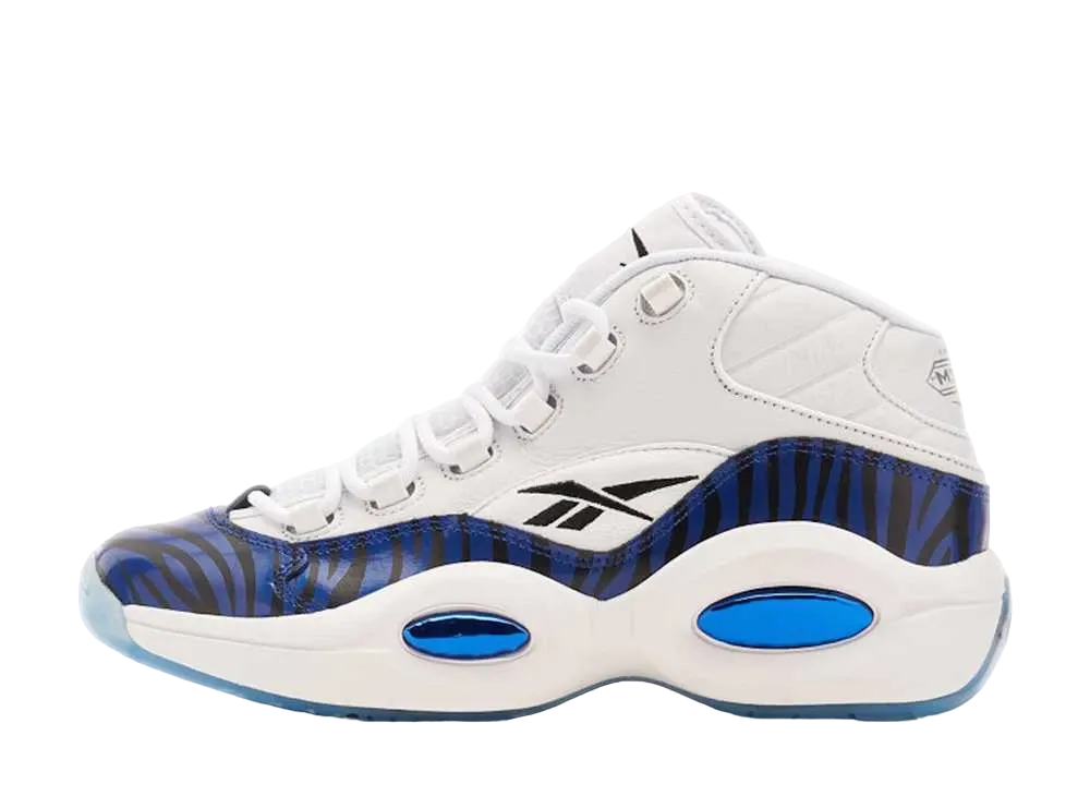 Panini × Reebok Question Mid "Coat Blue/Black"