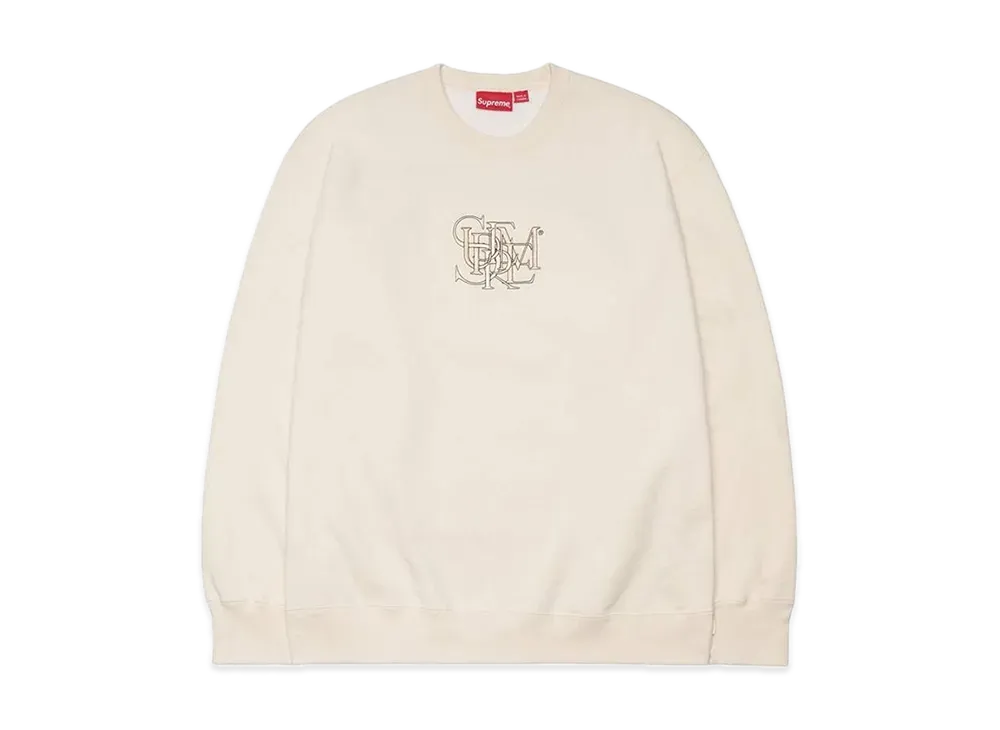 Supreme Overlap Crewneck "Natural"