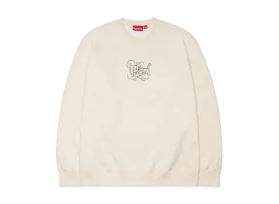 Supreme Overlap Crewneck "Natural"