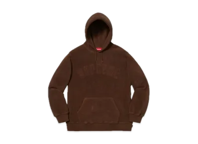 Supreme Polartec Hooded Sweatshirt "Brown"