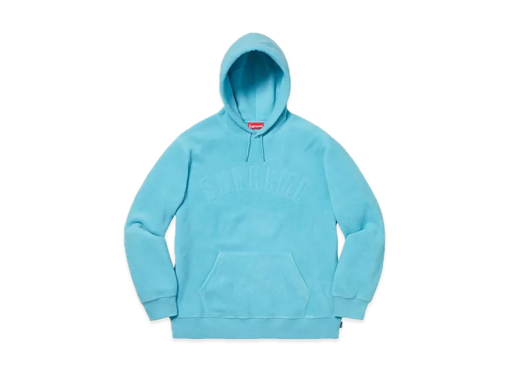 Supreme Polartec Hooded Sweatshirt "Light Blue"