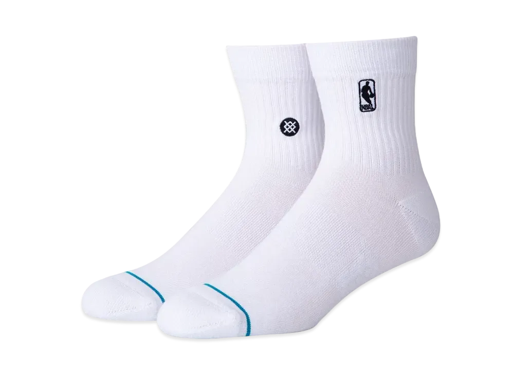 STANCE LOGOMAN ST QTR "WHITE"