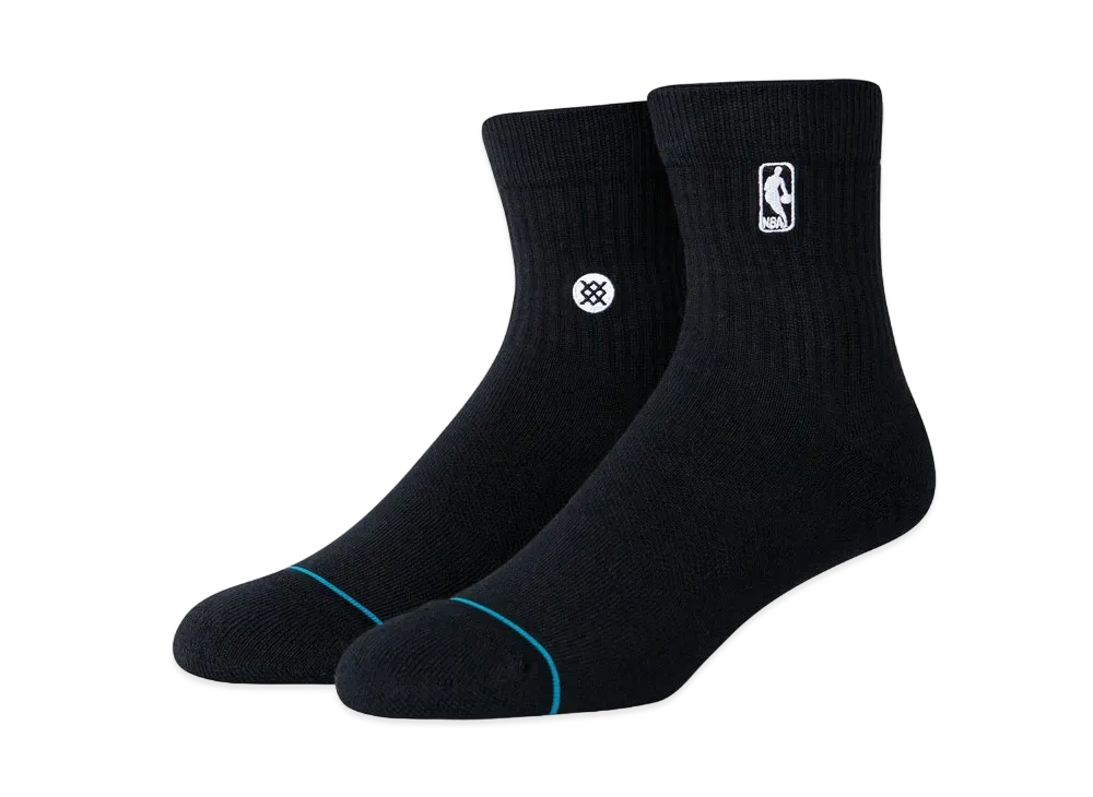 STANCE LOGOMAN ST QTR "BLACK"