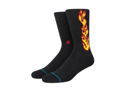 STANCE FLAMMED "BLACK"