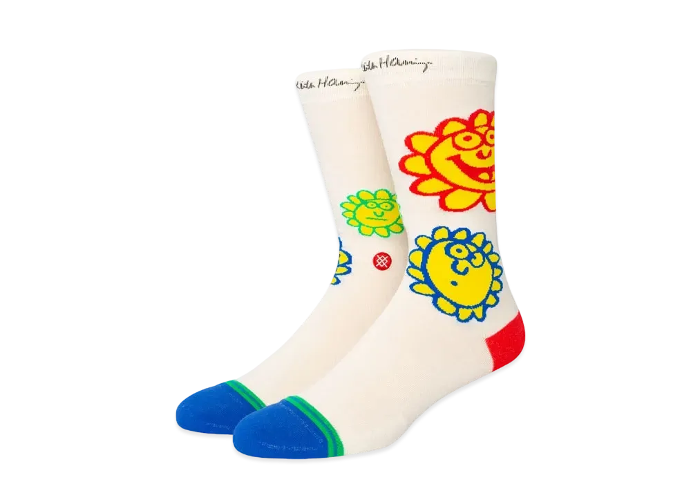 STANCE HAPPY FIELDS "OFF WHITE"