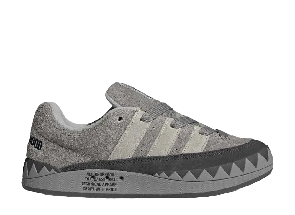 NEIGHBORHOOD × adidas Adimatic "Solid Gray/Stone"