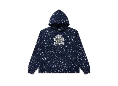 Blackeyepatch OG Label Star Patterned Hoodie "Navy"