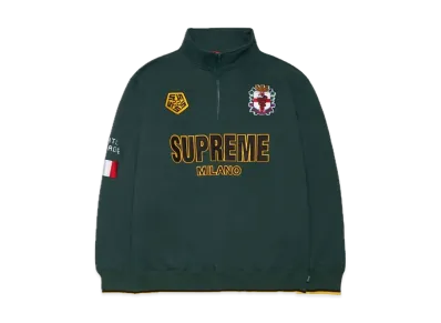 Supreme Milano Half Zip Pullover "Dark Green"