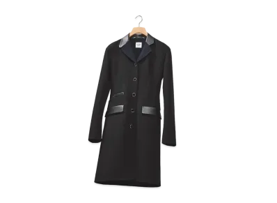 Hermes Equestrian Coat "Noir"
