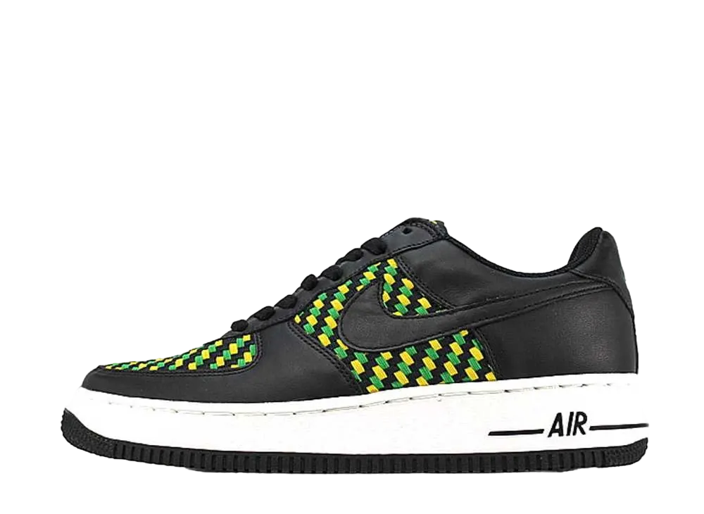 ナイキ エアフォース1 プレミアム "ブラック クラシック グリーン バーシティ メイズ"