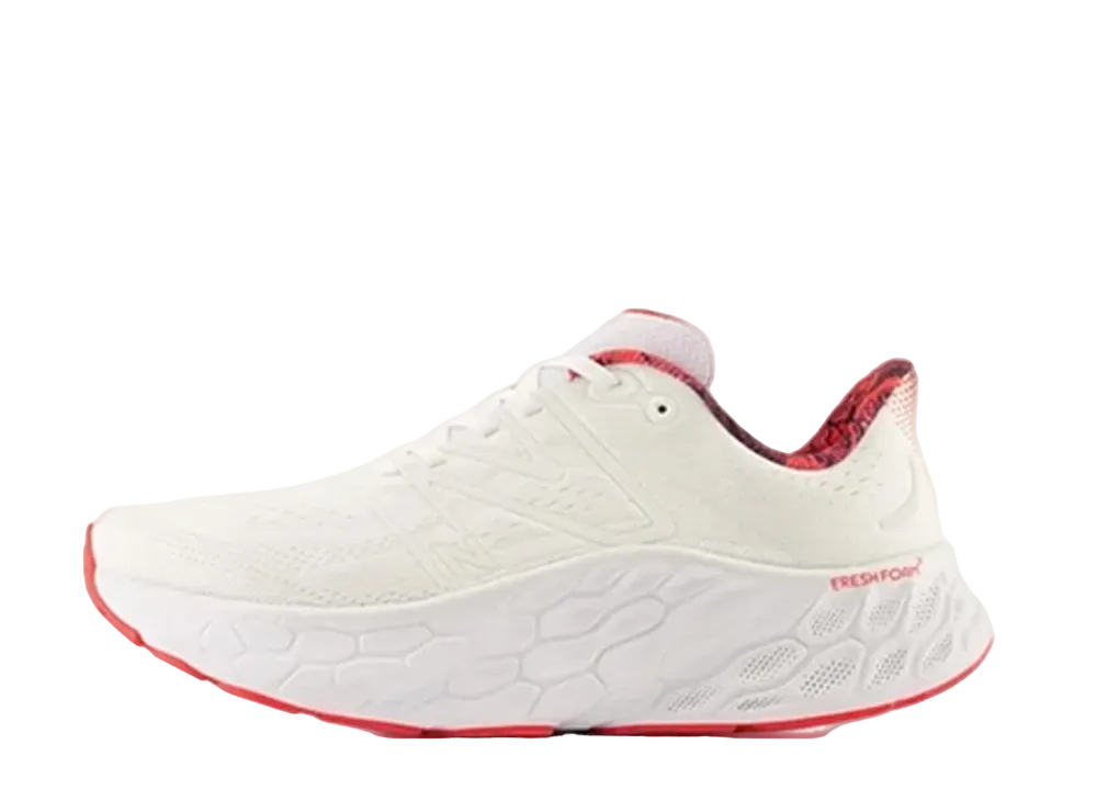 ニューバランス フレッシュフォーム X モア V4 "ホワイト/レッド"