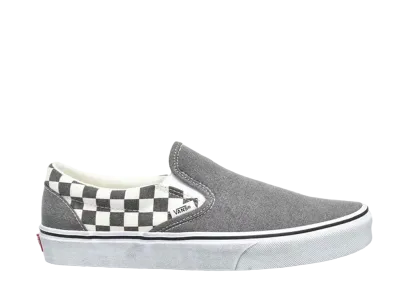 Vans Classic Slip-On "Washed Asphalt/Checkerboard"