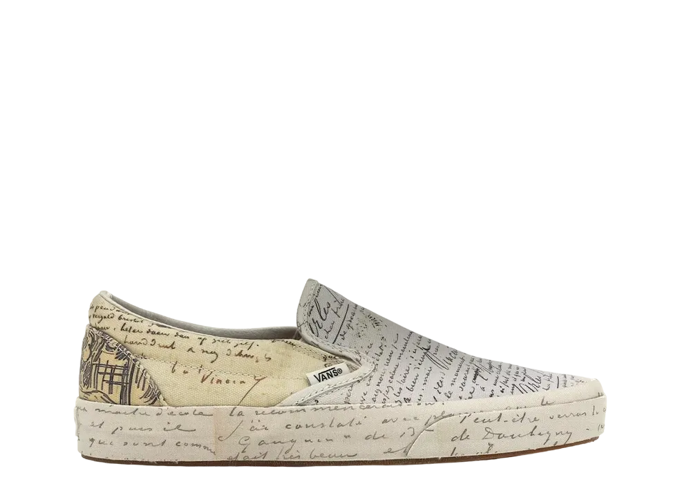 Vans Women's Slip-On Van Gogh "Letters"