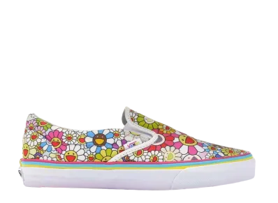 Murakami × Vans Slip-On LX "Multi-Color Flower"