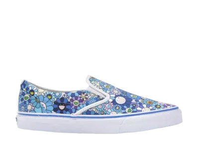 Murakami × Vans Slip-On LX "Blue Flower"