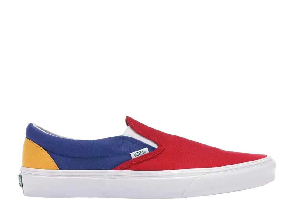 Yacht Club × Vans Slip-On "Red/Blue/Yellow"