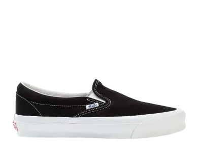 Vans Vault OG Classic Slip-On LX "Canvas/Black/White"