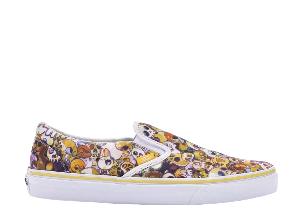 Murakami × Vans Slip-On LX "Yellow Skull"